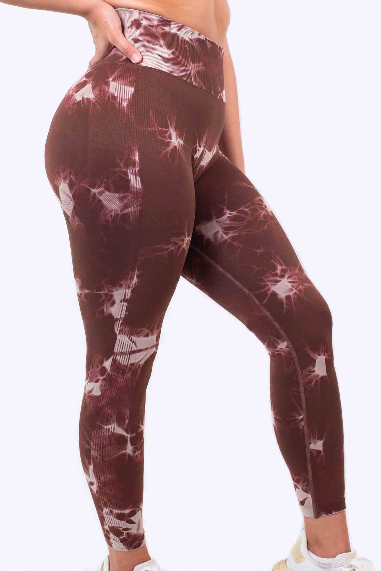 Allatass Scrunch Booty Legging- Tie Dye