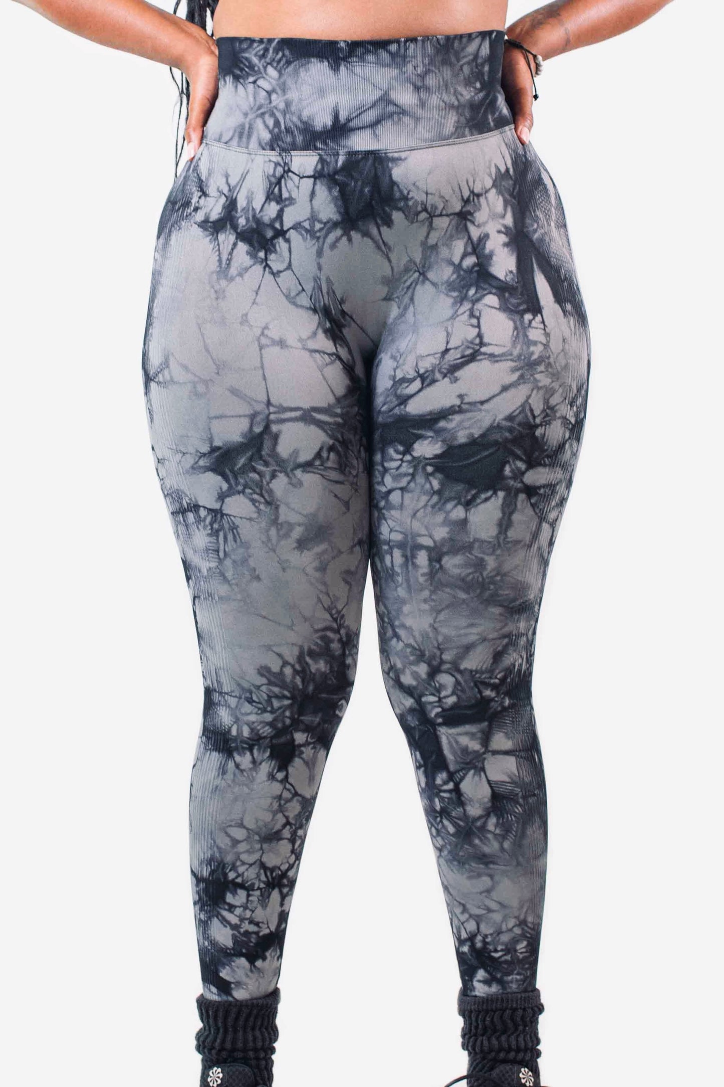 Allatass Scrunch Booty Legging- Tie Dye