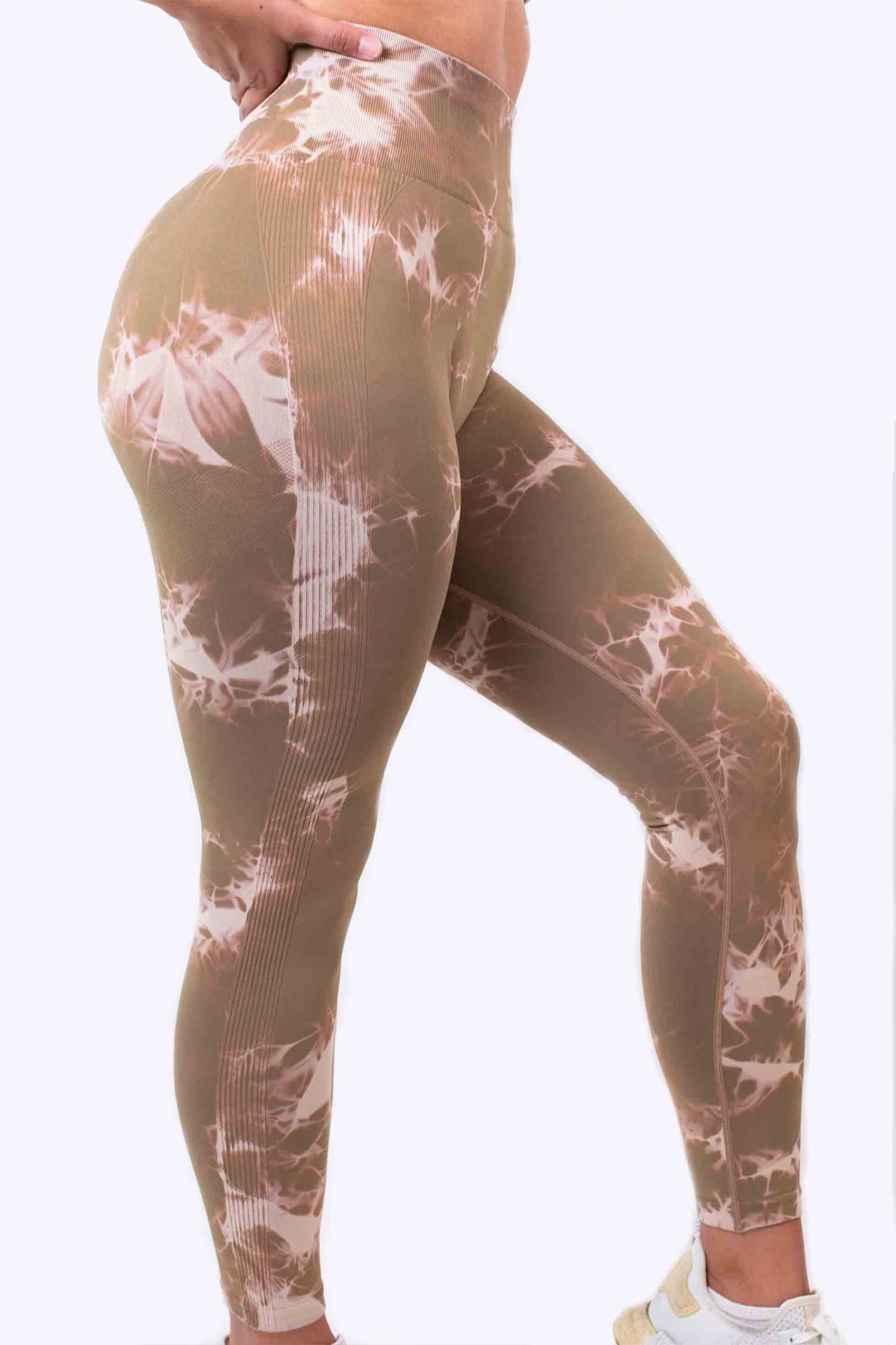 Allatass Scrunch Booty Legging- Tie Dye